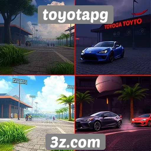 Comparação de gráficos entre jogos da toyotapg