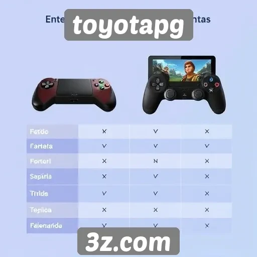 Comparativo de desempenho entre plataformas no toyotapg